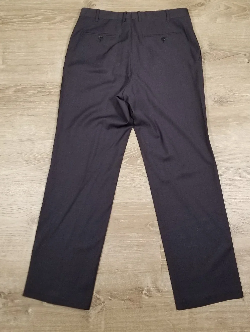 Canali Suit 2 Piece 50R EU (40R 32x30) Mens Navy Blue Rothmans Wool Two Button